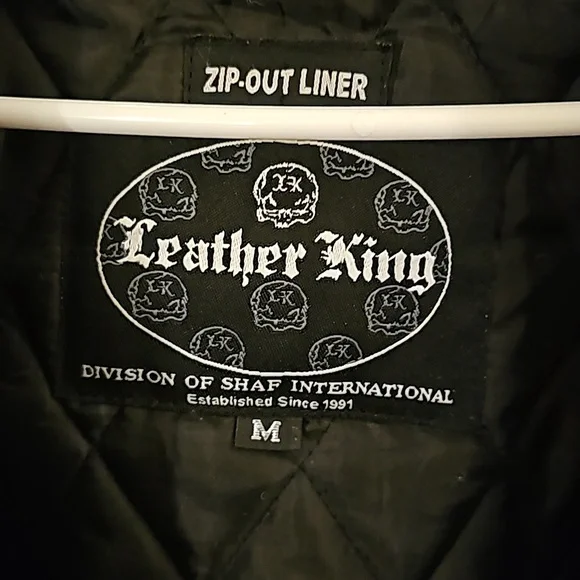 Womens leather jacket - Picture 2 of 2